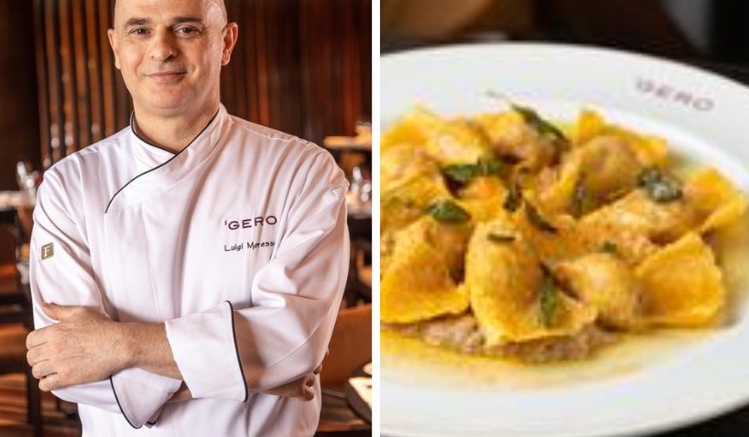 Chef Luigi Moressa do restaurante Gero Rio, no Hotel Fasano (Foto: Tomas Rangel/Divulgação)