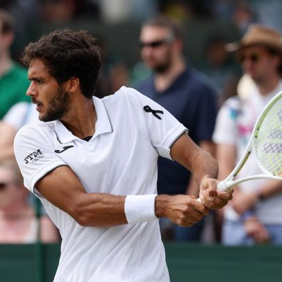 Francisco Cabral altera dress code de Wimbledon em homenagem a Diogo Jota