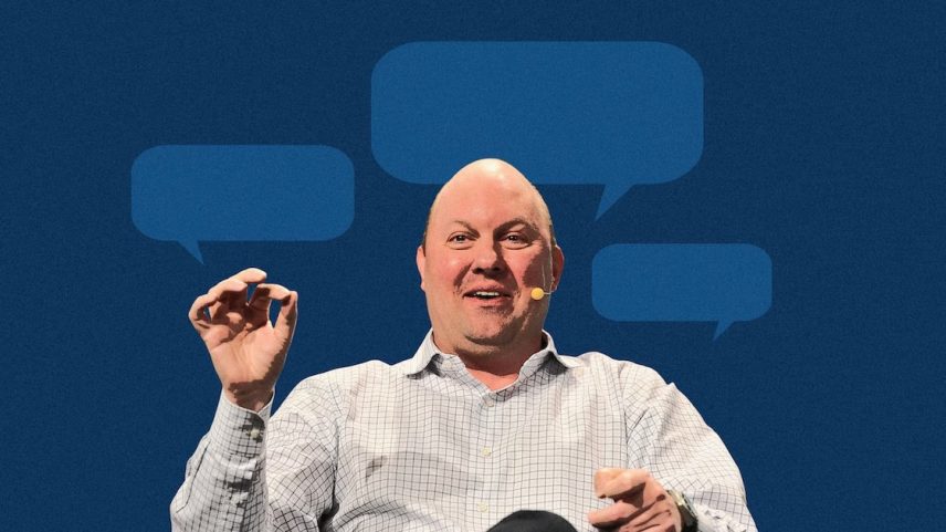 Andreessen foi cofundador de uma das empresas de capital de risco mais proeminentes do Vale do Silício, a Andreessen Horowitz, que apoiou a candidatura do presidente Donald Trump no ano passado (Foto: Washington Post illustration; Steve Jennings/Getty Images for TechCrunch)