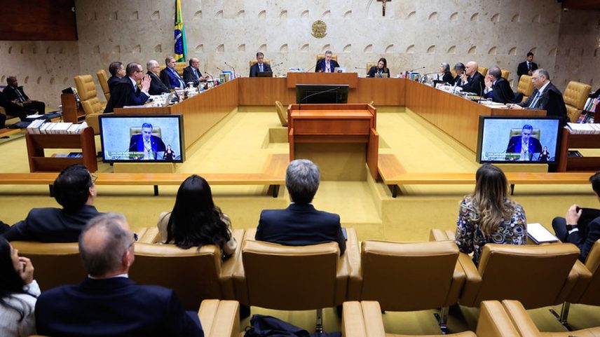 Plenário do STF durante sessão de julgamento (Foto: Fellipe Sampaio /STF/26-06-2025)