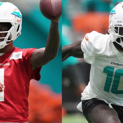 Tua Tagovailoa destaca evolução na parceria com Tyreek Hill nos Dolphins