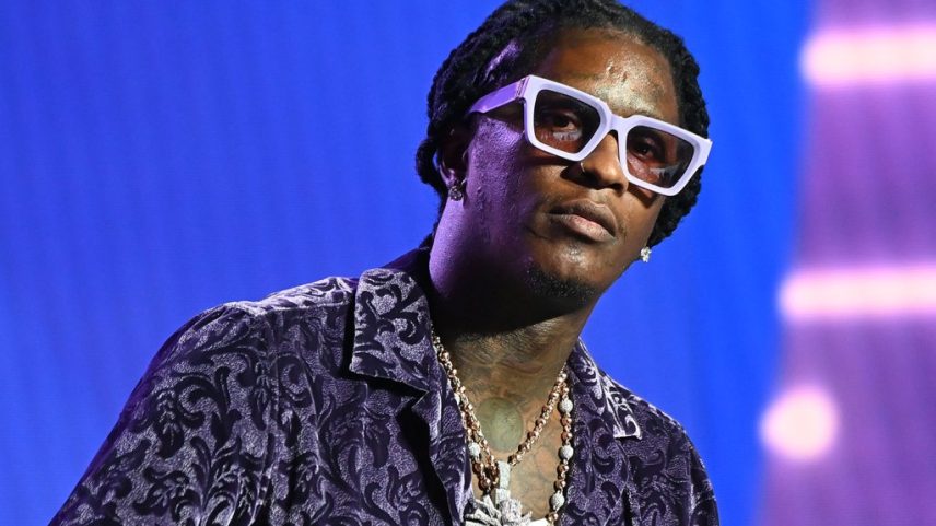 Young Thug continua a ter um problema com rappers que cooperam com a lei. (Foto: Reprodução)