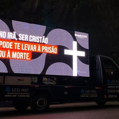 Protesto no Rio denuncia perseguição a cristãos no Irã e clama por justiça