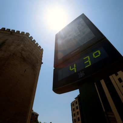 Duas pessoas morrem em Alicante e Castellón devido a golpes de calor