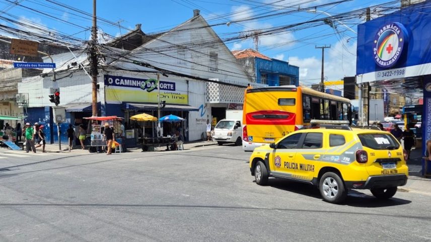 A banca de jogo do bicho Caminho da Sorte, no bairro Afogados, Recife (PE), onde documentos apreendidos no fim de 2022 levaram à Operação Integration (Foto: Vinícius Valfré/Estadão)