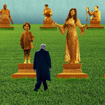 Escultura pode se tornar o novo monumento em homenagem a Trump nos EUA