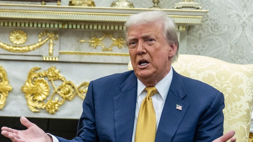 O presidente dos EUA, Donald Trump, anunciou acordo comercial com a Indonésia (Foto: Andrew Caballero-reynolds/ANDREW CABALLERO-REYNOLDS)