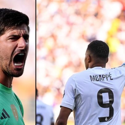 Mbappé marca gol incrível e Courtois faz defesa espetacular em semifinal do Mundial