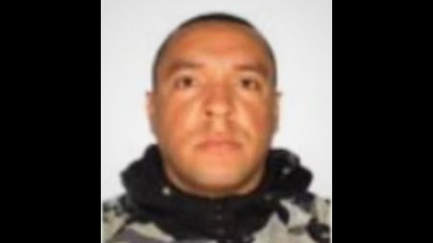 Policial Militar Fabio Almeida, afastado das atividades operacionais após atirar e matar um marceneiro na Zona Sul de São Paulo (Foto: Reprodução)