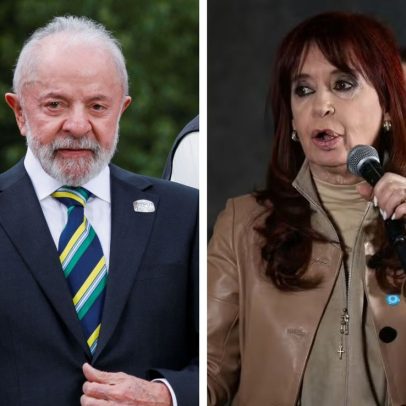 Cristina Kirchner pede autorização judicial para visita de Lula em prisão domiciliar