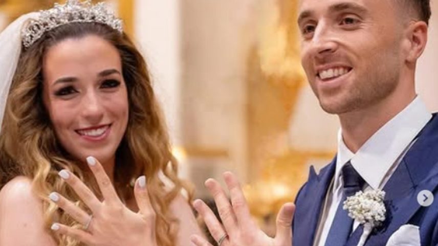 Diogo Jota se casou com Rute Cardoso em 22 de junho (Foto: Instagram)