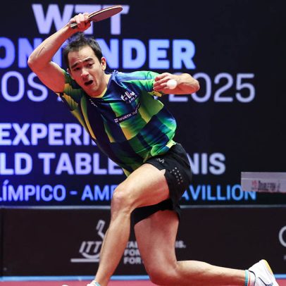 Hugo Calderano vence torneio na Argentina e fatura prêmio em dinheiro