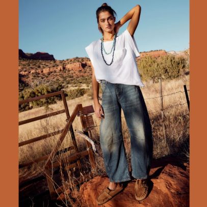 Calças Barrel da Free People geram polêmica e esgotam rapidamente no estoque