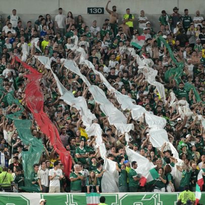 Palmeirenses vivem a Copa com paixão e intensidade nas arquibancadas