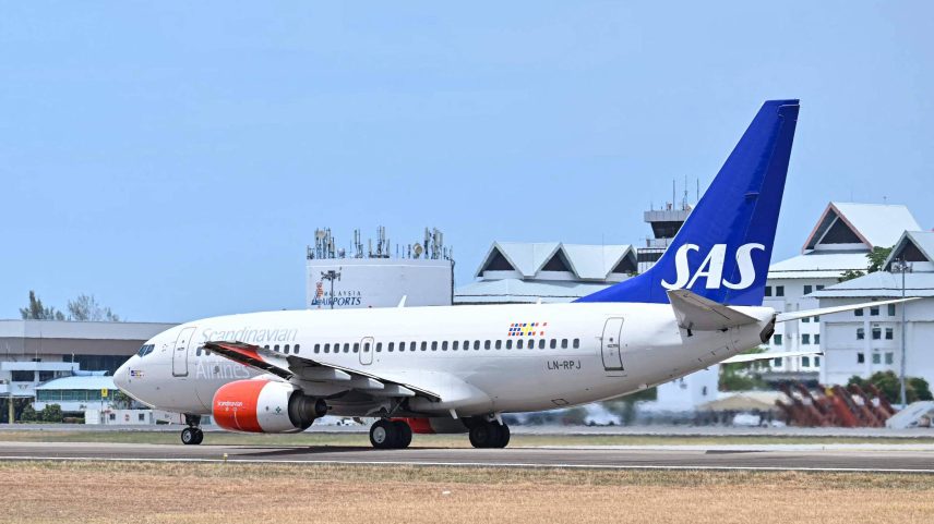 SAS terá 60% de suas ações compradas pela Air France-KLM (Foto: Mohd Rasfan - 03.mar.2024/AFP)