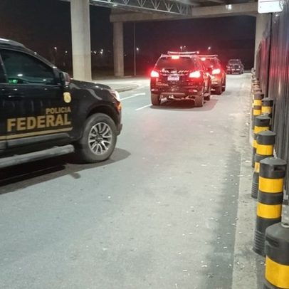 PF captura último membro de quadrilha que trocava etiquetas de malas com drogas