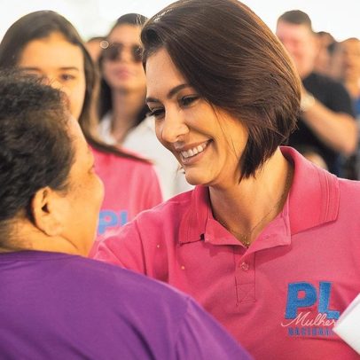 Michelle assume compromissos de Bolsonaro e divulga novo roteiro de viagens