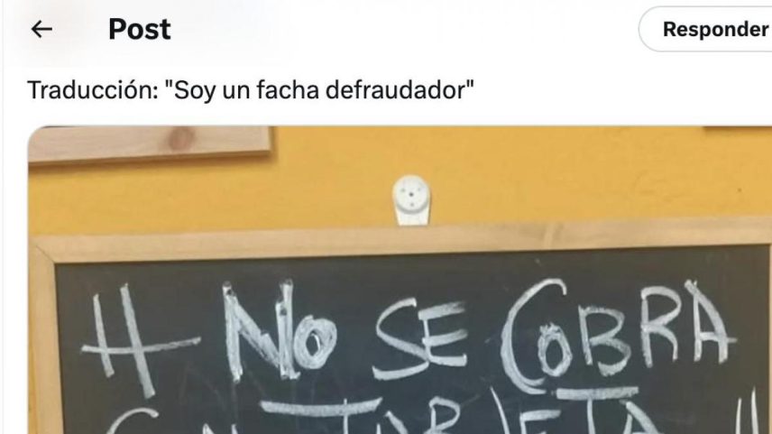 Cartel contra Sánchez (Foto: MalaMalamente)