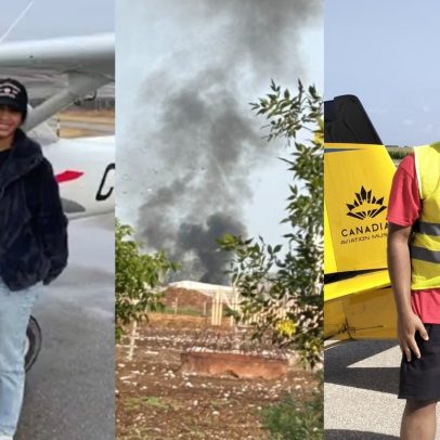 Colisão de aviões durante treinamento no Canadá resulta na morte de dois jovens