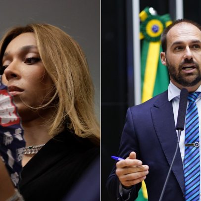 Erika Hilton processa Eduardo Bolsonaro por declarações transfóbicas