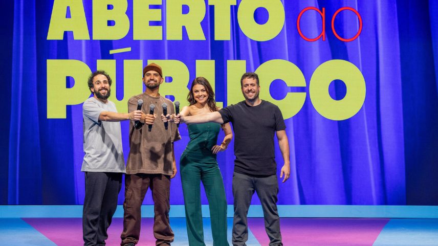 Humorista Maurício Meirelles, que estreia o programa Aberto ao Público, na TV Globo (Foto: Daniela Toviansky/TVGlobo)