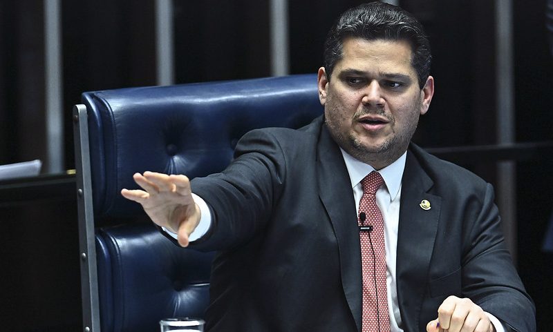 Davi Alcolumbre (União Brasil-AP), presidente do Senado (Foto: Andressa Anholete/Agência Senado)