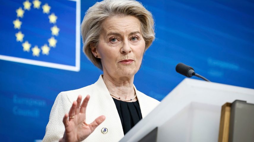 Ursula von der Leyen, presidente da UE — Foto: Bloomberg