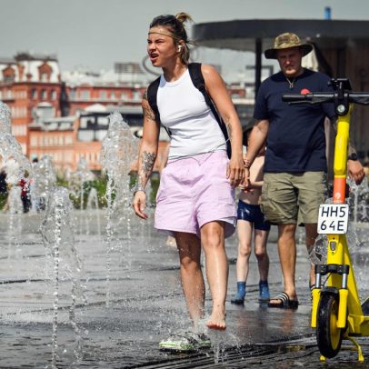 Moscou registra 35°C e quebra recorde de temperatura em quase três décadas