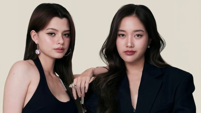 Freen Sarocha e Becky Armstrong, estrelas de 'Gap: The Series' e 'The Loyal Pin', desembarcam no Brasil (Foto: Reprodução/Idol Factory)