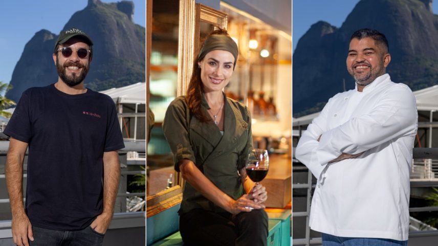 Os chefs do Gastronomia Sem Fronteiras (Foto: Divulgação)