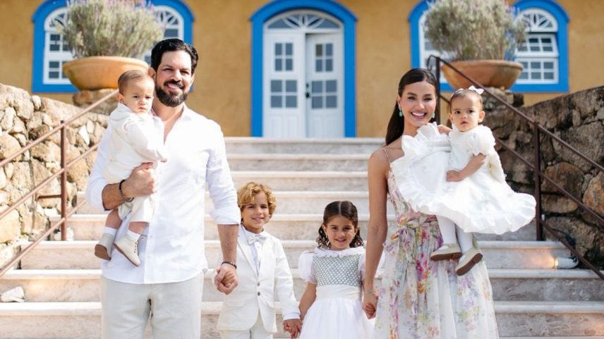 Biah Rodrigues e Sorocaba comemoraram o primeiro aninho dos gêmeos Zion e Angelina com uma festa cheia de significado e emoção. (Foto: Thai Lazarini | CG Comunicação)