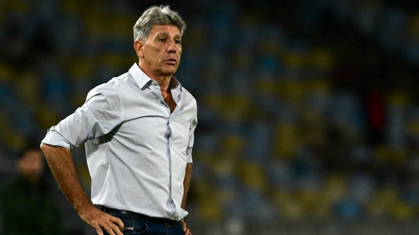Renato Gaúcho lamentou falta de concentração na derrota do Fluminense para o Palmeiras (Foto: Pablo PORCIUNCULA / AFP)