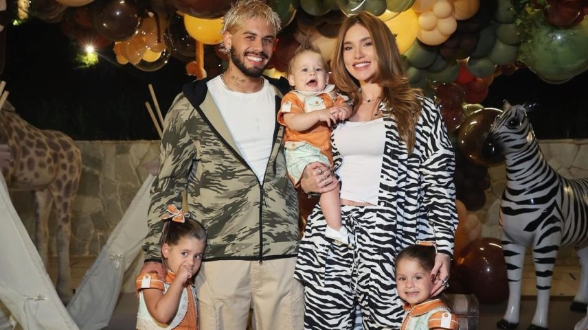 Virginia compartilha cliques com Zé Felipe no 'safari' de Zé Leonardo (Foto: Reprodução/Instagram @danilogouveiaphotoart)