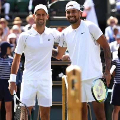Kyrgios elogia trajetória de Djoko e antecipa sucesso de Alcaraz e Sinner