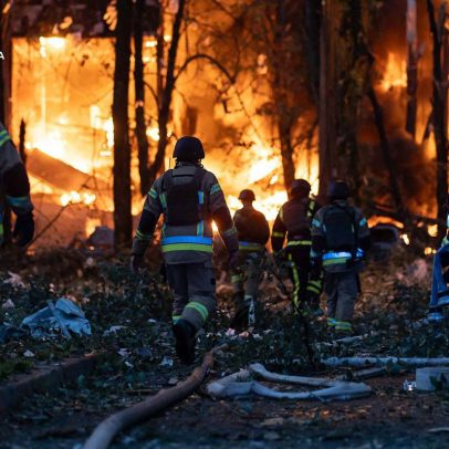 Rússia intensifica ataques com mais de 600 drones e mísseis contra a Ucrânia