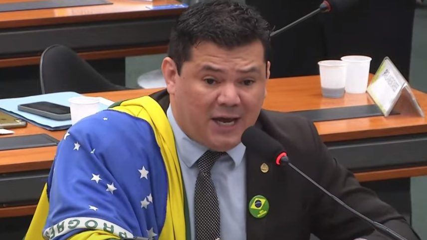 Deputado Gilvan da Federal (PL-ES) — Foto: Reprodução/TV Câmara