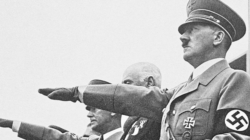 Adolf Hitler, the Nazi dictator, during the opening ceremony of the Berlin Olympics (Foto: Reprodução)