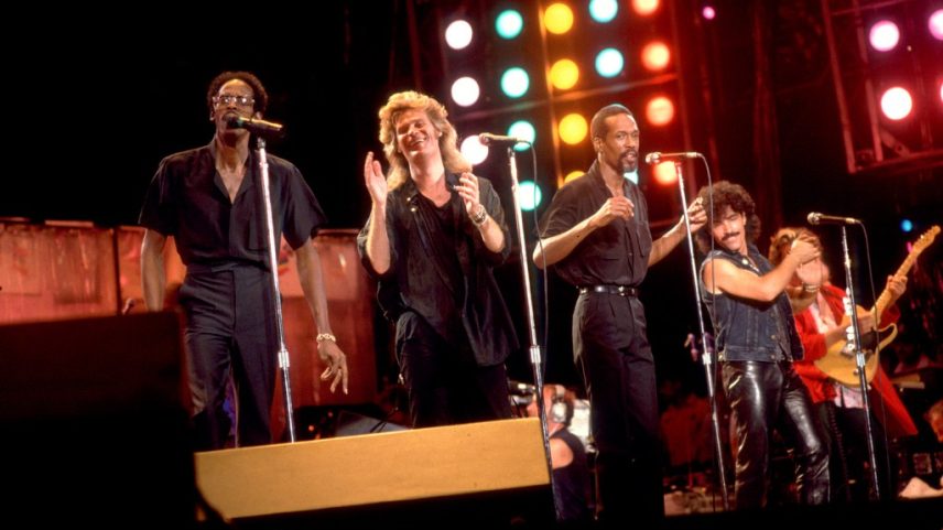 Daryl Hall e John Oates falam sobre tocar com Mick Jagger no Live Aid em 1985. (Foto: Reprodução)