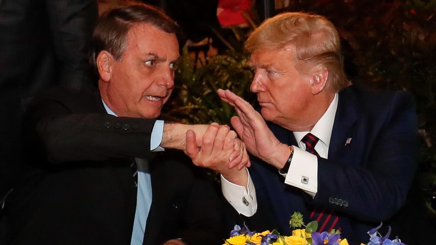 Jair Bolsonaro e Donald Trump (Foto: Alan Santos/PR)