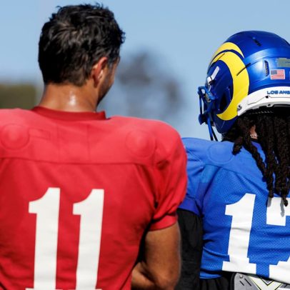 Davante Adams se junta a Jimmy Garoppolo nos Rams após momento difícil com os Raiders
