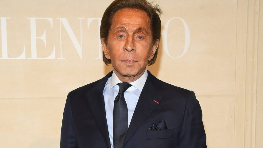O designer Valentino Garavani em um evento celebrado em Paris no dia 23 de janeiro de 2019. (Foto: Pascal Le Segretain/Getty Images)