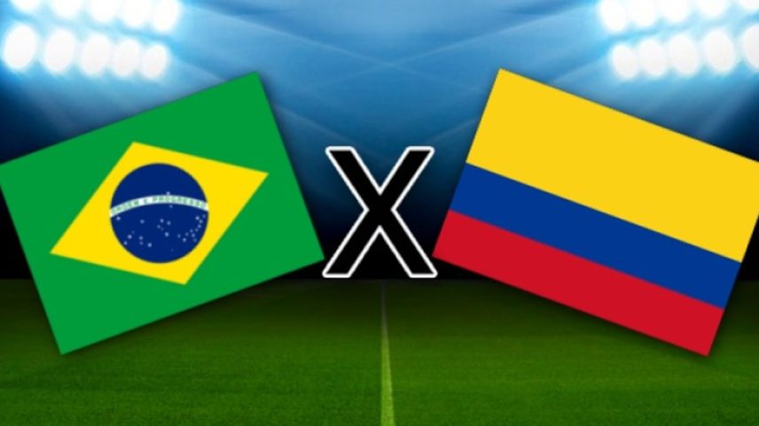 Brasil e Colômbia se enfrentam nesta sexta pela Copa América. (Foto: Arte/Estadão)