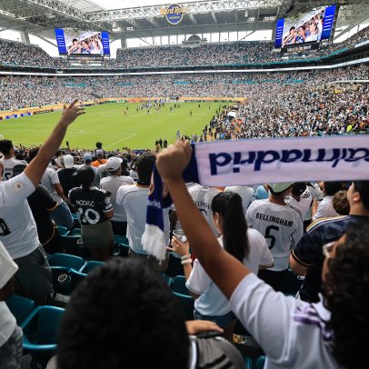 Real mantém liderança em média de público, enquanto Palmeiras se destaca entre brasileiros