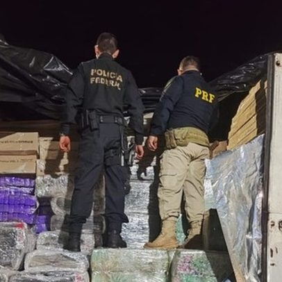 PF realiza operações e apreende mais de oito toneladas de drogas no Paraná