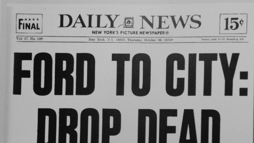 Panfleto distribuído pela polícia de Nova York em 1975 (Foto: Reprodução)