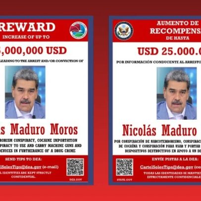 EUA oferecem R$ 140 milhões por informações que ajudem a prender Maduro