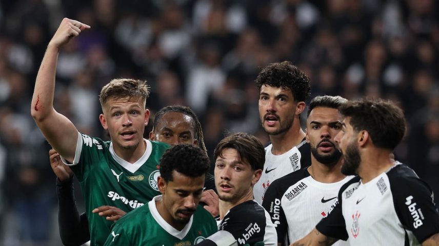 Bruno Fuchs sentiu dores na coxa e pode ser mais um desfalque no Palmeiras (Foto: Cesar Greco/Palmeiras)