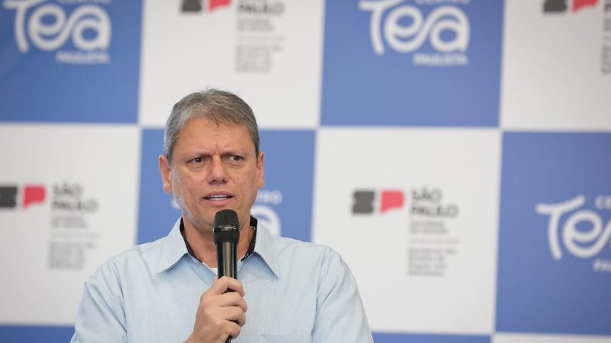 Tarcísio de Freitas, governador de São Paulo (Foto: Pablo Jacob/Governo do Estado de SP)