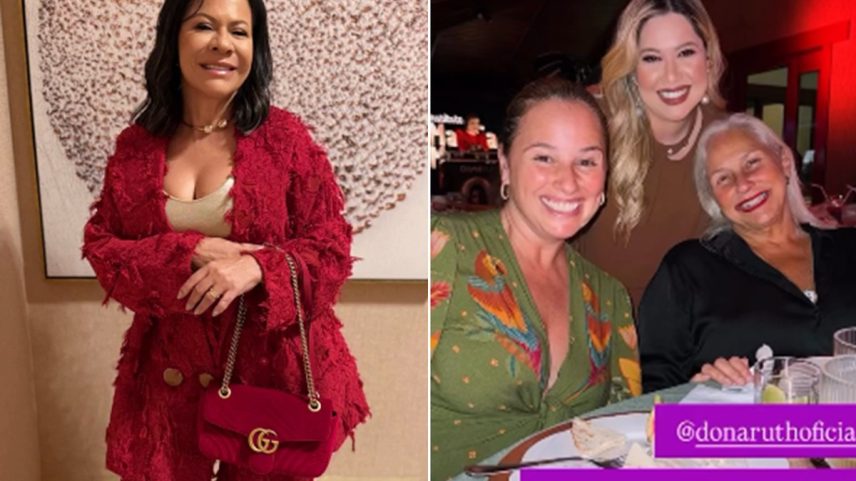 Dona Ruth, mãe de Marília Mendonça (1995-2021), vai a evento na ONG da cantora após perda temporária da guarda do neto (Foto: Reprodução/Instagram)