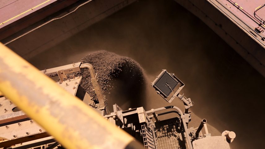 Minério de ferro da Rio Tinto (Foto: Carla Gottgens/Bloomberg)